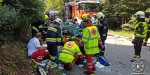 20190716 Verkehrsunfall auf der LB210 im Helenental Siegenfeld  Foto: Stefan Schneider FF Baden-Stadt