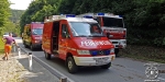 20190716 Verkehrsunfall auf der LB210 im Helenental Siegenfeld  Foto: Stefan Schneider FF Baden-Stadt