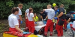 20190716 Verkehrsunfall auf der LB210 im Helenental Siegenfeld  Foto: Stefan Schneider FF Baden-Stadt