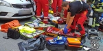 20190716 Verkehrsunfall auf der LB210 im Helenental Siegenfeld  Foto: Stefan Schneider FF Baden-Stadt