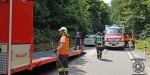 20190716 Verkehrsunfall auf der LB210 im Helenental Siegenfeld  Foto: Stefan Schneider FF Baden-Stadt