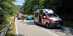 20190716 Verkehrsunfall auf der LB210 im Helenental Siegenfeld  Foto: Stefan Schneider FF Baden-Stadt