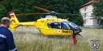 20190716 Verkehrsunfall auf der LB210 im Helenental Siegenfeld  Foto: Stefan Schneider FF Baden-Stadt