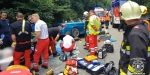 20190716 Verkehrsunfall auf der LB210 im Helenental Siegenfeld  Foto: Stefan Schneider FF Baden-Stadt