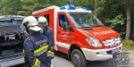 20190716 Verkehrsunfall auf der LB210 im Helenental Siegenfeld  Foto: Stefan Schneider FF Baden-Stadt