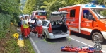 20190716 Verkehrsunfall auf der LB210 im Helenental Siegenfeld  Foto: Stefan Schneider FF Baden-Stadt