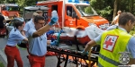 20190716 Verkehrsunfall auf der LB210 im Helenental Siegenfeld  Foto: Stefan Schneider FF Baden-Stadt