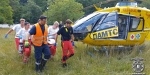 20190716 Verkehrsunfall auf der LB210 im Helenental Siegenfeld  Foto: Stefan Schneider FF Baden-Stadt