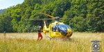 20190716 Verkehrsunfall auf der LB210 im Helenental Siegenfeld  Foto: Stefan Schneider FF Baden-Stadt