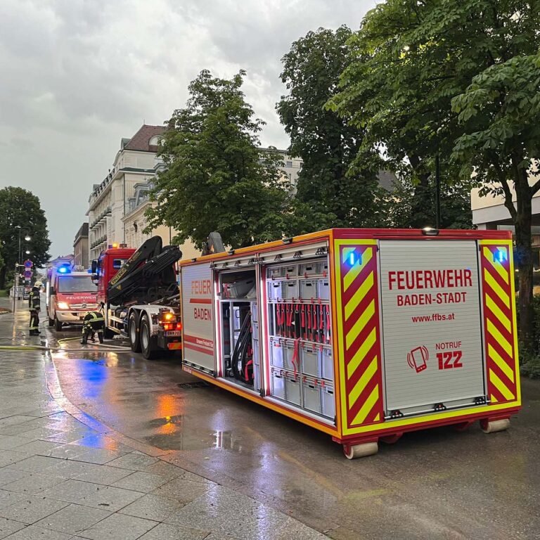 Zahlreiche Unwettereinstze in den letzten 24h